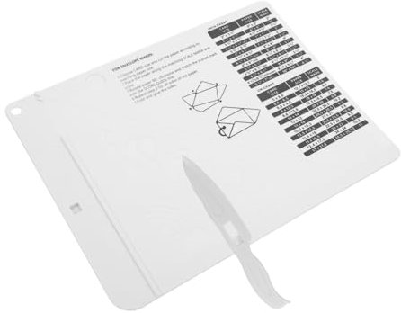 HOODANCOS 1ensemble Outil De Pliage Pour Artisanat Planche De Pliage Durable Pour Création De Cartes Et Enveloppes Outil De Fabrication De Papier Pour Projets Manuels