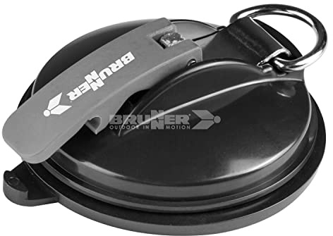 BRUNNER 0102985N Set mit 2 Saugnäpfen für Markisen, Minibusvorhänge, Planen usw., Ataco max. Belastung 12 kg