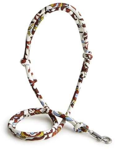 Vera Bradley Women's Premium Cotton Lanyard, Marrakesh Vines Cream, One Size