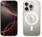 Apple iPhone 16 Pro 256 GB - Titan Natur + Clear Case mit MagSafe