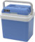 Electric Cool Box, 24L, Hot & Cold Thermoelectric Cooler, 240V/12V Dual Voltage, Portable Travel Fridge for Car, Camping, Picnic