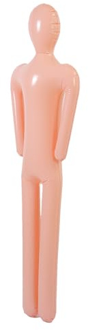 Maniquí Inflable, Decoración Espeluznante Halloween Cuerpo Inflable, Atrezzo Fotográfico De Modelo Espeluznante para Exposiciones Temáticas Interior Exterior Habitaciones Escape Jardín