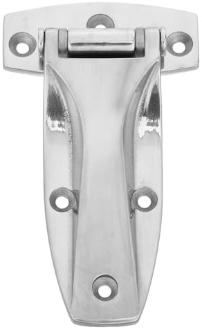 BAZEITFLOW Cerniera per Porta Armadio in Acciaio Inox 304 Lucidato Cerniera Nascosta per Mobili Industriali di Grandi Dimensioni Resistente a Carichi Pesanti e Intemperie Adatta per