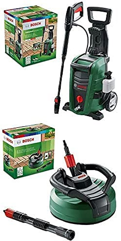 Bosch Hochdruckreiniger UniversalAquatak + Terrassenreiniger AquaSurf