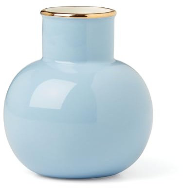 Kate Spade New York Blue Make It Pop Small Vase, 0.68