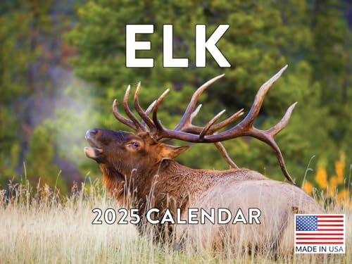 Elk Calendar 2027 Monthly Wall Calender 12 Month