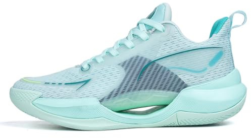 IFIKK Chaussures de basket-ball respirantes pour homme et femme - Chaussures de basketball de rue, Af029, 40 EU