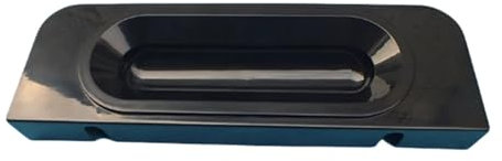 mhddhd 1 bac à égouttage Avant, pièce de Rechange for sorbetière, boîte à Eau en Plastique Noir, Accessoire for Machine à crème glacée Molle, Compatible for Oceanpower, Compatible for Goshen