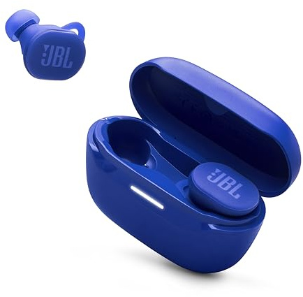 JBL Endurance Race 2 - Waterproof (IP68) Sports True Wireless Earbuds with 4 mics for Crisp, Clear Calls, JBL Pure Bass Sound, 48Hrs of Playback, Plus Speed Charging & Active Noise Cancelling (Blue)