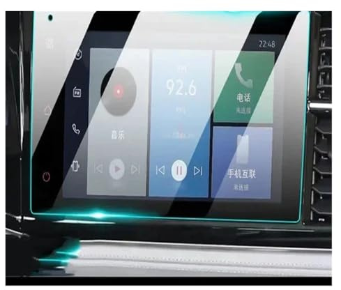 Protector de Pantalla para el Sistema de navegación del VW Jetta 2023 (Sistema de navegación GPS para Coche, Pantalla táctil y salpicadero, Cristal Templado).