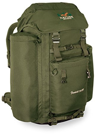 Marsupio Forest 70 PF, Zaino da Caccia Unisex – Adulto, Verde, 70+20 Litri