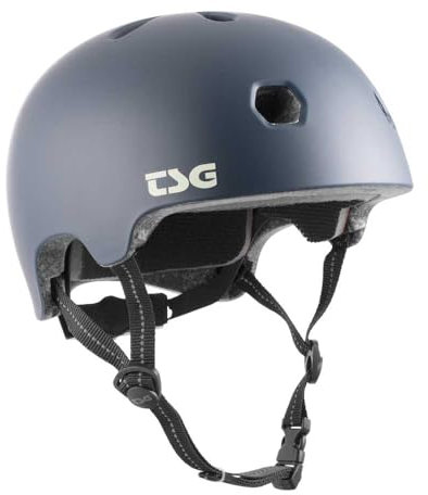 TSG Meta Solid Color Helm grau