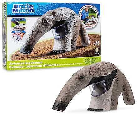 Uncle Milton | Ant Eater Bug Vacuum 2.0 | Live Ecosystem Ant Habitat, STEM Educational Kids Toy, Study Behavior at Home & School | Basic Fun 14998
