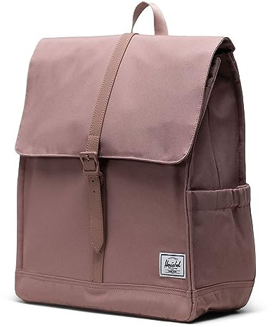 Herschel Mochila unisex City, Rosa ceniza, One Size, Clásico