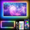 KANTUTOE LED Lights for TV, 5m LED Lights for 50-75 Inch TV, RGB TV Backlight Behind, Music Sync Bluetooth APP and Remote Control Strip Lights USB Powered for Bedroom Home Decor