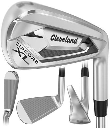 Cleveland Golf Zipcore XL Iron Set, Graphite, Regular, 5-PW/GW, Right Hand