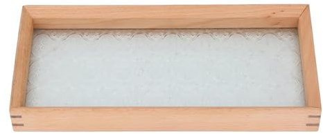 Vassoio da Bagno Vassoio da Bagno in Legno di Faggio Caddy Bridge Vasca da Bagno Bagno Doccia Organizzatore per Vino Caffè Tè Stoviglie