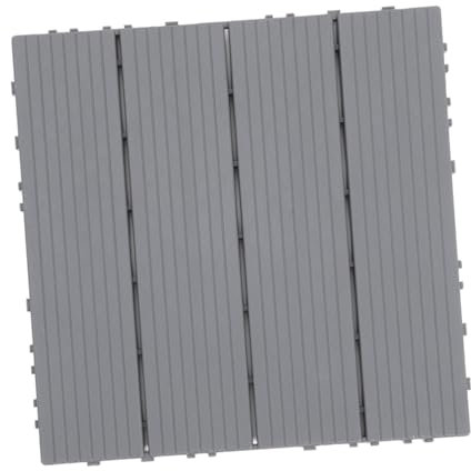 DIYEAH Wasserdichte Terrassenfliesen Balkon Außenfliesen Allwetter Terrassenfliesen Terrassenboden Gartenterrasse Balkonboden Terrassenbelag Für Boden Gewächshausboden Balkonbrett Pp