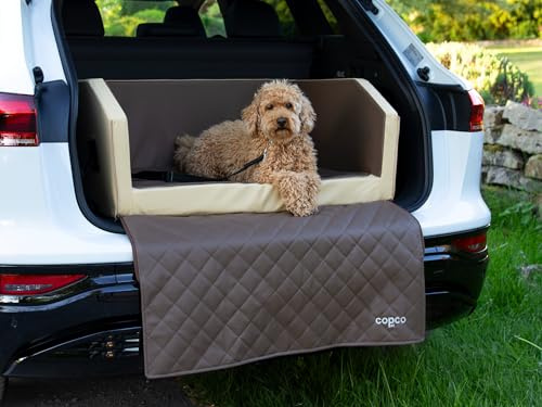 CopcoPet, letto per cani a due posti, con sistema di cinture