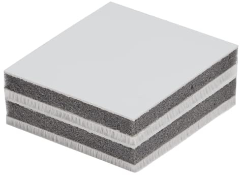 W4 Products Flächenstreicher Ersatzpad Mini 8cm - Pinsel Alternative für Lasuren Öle & Farben - Ersatzpad für W4 Painter - Streichwerkzeug Holz - Fusselfreies Anstreichwerkzeug für Versiegelung