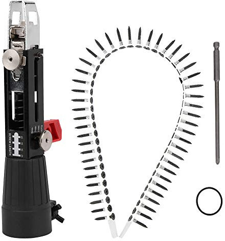 Sparachiodi a Catena Automatica, Avvitatore a Vite Dell'adattatore Avvitatore a Vite Automatico Trapano Elettrico Sparachiodi in Lega di Alluminio Sparachiodi Elettrico a Batteria Trapano Attrezzatura