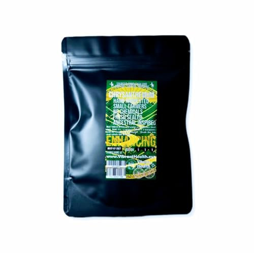 Yellow Chrysanthemum Tea - Luxury Loose Leaf Herbal Tea - Edible Flower Petals 30g