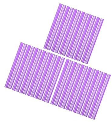 Motoforti 36 Pcs Purple Bicycle Reflector Reflective Version Durable ABS Long-lasting