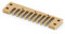 Comb Harmonica Part, Aluminum Alloy Harp Comb Harmonica Comb Comb for Hohner Marine Band Crossover/Deluxe (Gold)