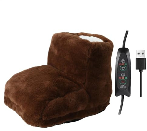 Calentador de pies eléctrico, calentador de pies - Botas de calentamiento rápido para pies - Solución calentadora de pies, botas calentadoras rápidas para pies, calientapiés para cama