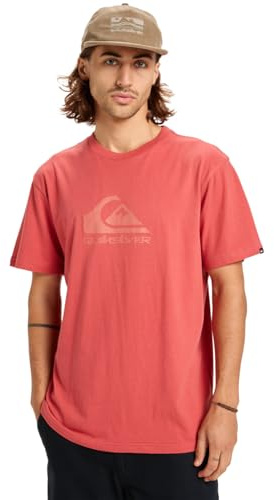 Quiksilver T-Shirt Manche Courtes EV COMP Logo SS Homme Rose S