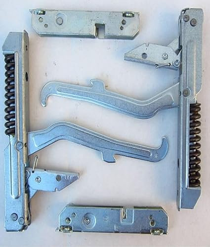 COPPIA CERNIERE CERNIERA PORTA FORNO COMPATIBILE CON - FORNO - GL EM G AS - - 170 x 20 mm PORTA PESANTE C 31