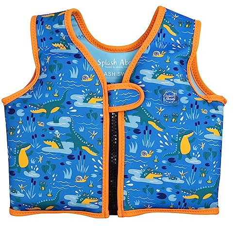 Splash About Go Splash Swim Vest, Croc Creek, 4-6 Years