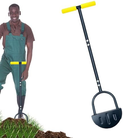 Strumento per molatura manuale del prato, Manuale per molatura del prato - Strumento per prato a mezzaluna - Bordatrici per prato da giardino, strumento versatile per bordare paesaggio per , ai