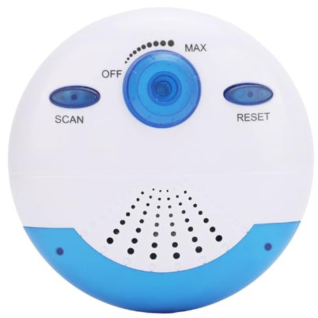 UPALDHOU Shower Radio, Portable FM Radio with Enhanced FM Transmission, 360 Degrees Surround Sound for Bathroom Outdoor