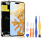 bokman for iPhone 14 Pro Max Screen Replacement Black LCD FHD Assembly Front Panel
