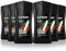 Lynx Africa 12-H Refreshing Fragrance Shower Gel Body Wash for Men, 225ml (Pack of 6)