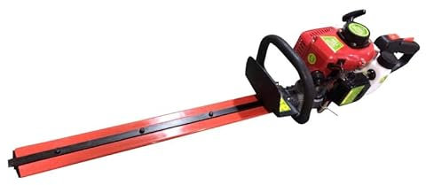 DAOHHFO 1,25 hk bensin häcksax, 22,5 CC häcksax bensin grästrimmer friklippare häcktrimmer max hastighet 9 000 R/min bladlängd 56 cm, handtagets rotationsvinkel 180°