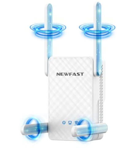 AX3000 Repetidor WiFi Largo Alcance 5Ghz/2.4Ghz Gigabit Wi-Fi Extender