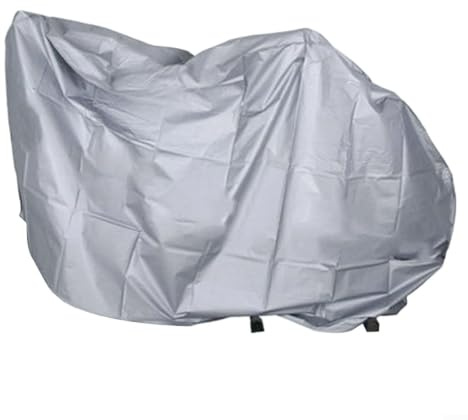 Copertura resistente per bici all'aperto, protezione contro pioggia, vento, polvere, per bicicletta elettrica, scooter, 240 x 140 cm (S (100 x 200)