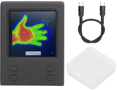 Wärmebildkamera Mit 240 X 240 Auflösung, 1,54 Zoll WLAN, Tragbare Mini-Thermografie Mit Tft-Farbbildschirm -20–1000 ℃ Für Industrie, Stromnetz