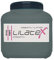 Lilatex 1 Liter farbiges Flüssiglatex/Farblatex/Latexmilch - dünnflüssiges Naturlatex (schwarz)