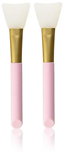 Boolavard 2 PC silicone maschera facciale pennello, maschera bellezza strumento morbido silicone facciale maschera applicatore fango spazzola