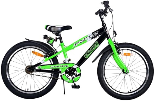 Bicicletta sportiva verde 20 a sfera