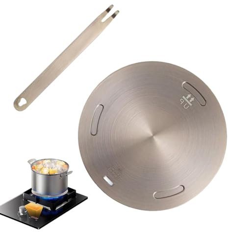 Induction Converter Disk | Induction Cooker Diffuser Plate,Heat Induction Diffuser Plate, Induction Cooktop Converter Plate for Electric Stove