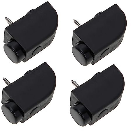 NULYLU 4pièces Verrou De Sécurité Pour Fenêtre Coulissante Butée Limiter De Fenêtre Lot Pour De Maison Ou Bureau