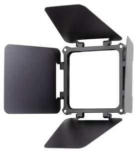 ZHIYUN Paquete Modificador de Luz de Video El Deflector de Cuatro Hojas Modifica el ángulo de Luz para Usarse con el Mini Reflector de Lente para X100 RGB, X100 Bicolor, CX100, CX50, X60