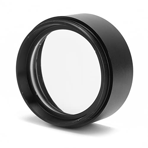 Tbest Obiettivo Ausiliario 0,7X per Stereomicroscopio – Lente WD120 in Lega di Alluminio con Distanza di Lavoro Estesa, Compatibile con Microscopi Serie SM, Accessori per Microscopi