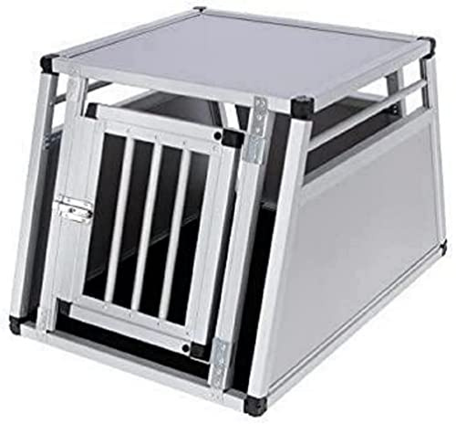 Kerbl Alu One Door Transport Box, 77 x 55 x 50 cm