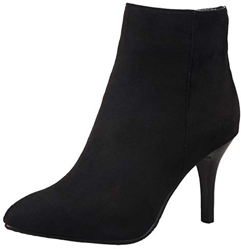 Smilice Sexy Women Ankle Stiletto Boots