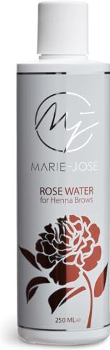 Marie-José Rosenwasser - Gesichtswasser - Gesichtstoner - Rose Water - Anti Pickel - Hautpflege - Face cleanser - Henna brows - 250 ml